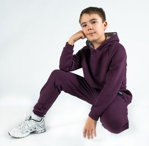 Футер 3х нитка БЕЗ КАТЫШКОВ Детский костюм - Knitka wear фото 5