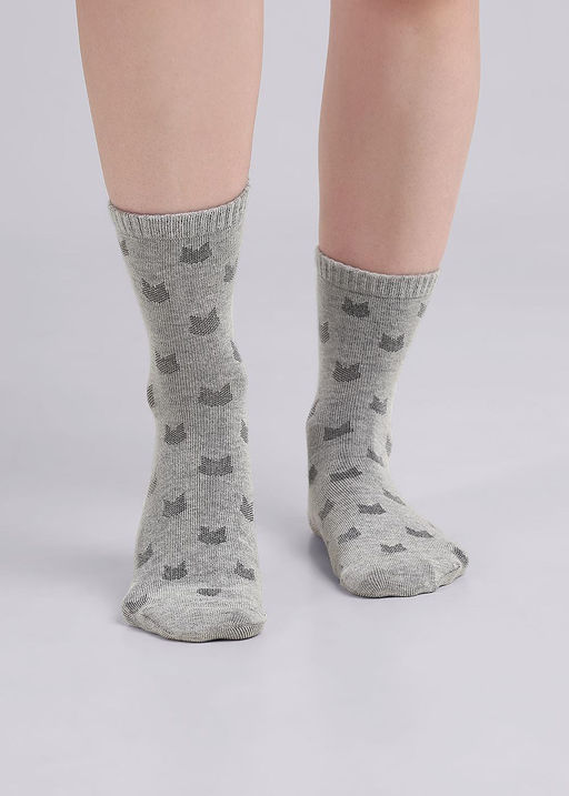 (CLE) C4423 носки дет. Дарк ажур