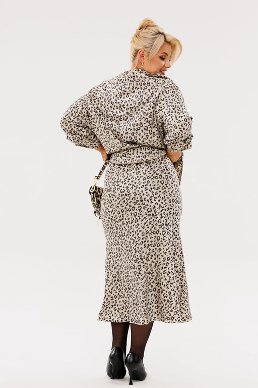 Костюм Anastasia 1158 платина (анималистический принт) фото 5