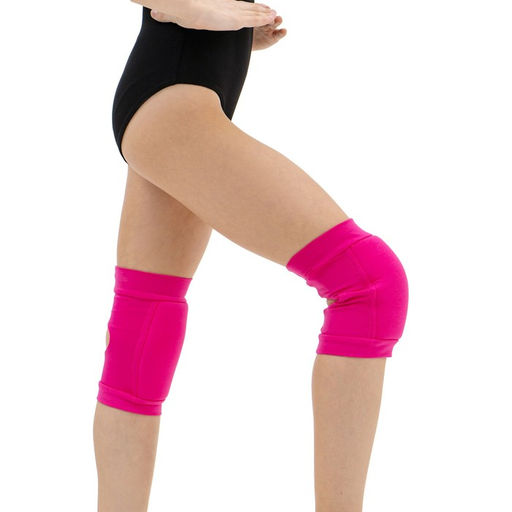 Наколенники для гимнастики и танцев Grace Dance, с уплотнителем, р. S, 7-10 лет, цвет фуксия  фото 5