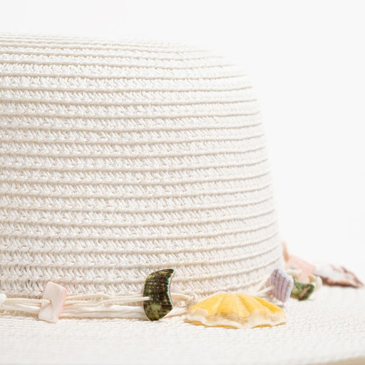 Шляпа женская MINAKU Ocean, размер 56-58, цвет белый  фото 3