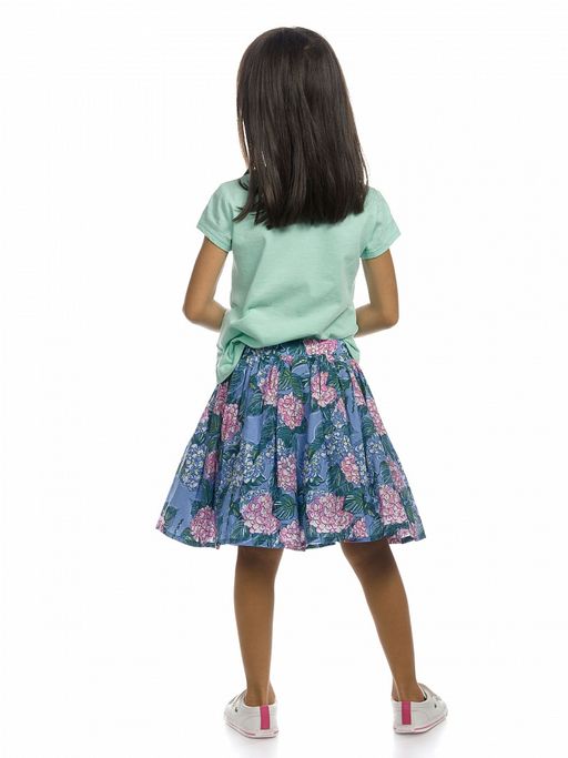 PELICAN, юбка для девочек, Голубой  фото 3