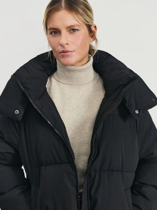 Куртка стеганая со съемным капюшоном / Zarina  фото 4