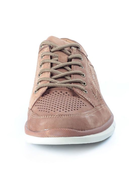 02-K698A-6 BROWN Полуботинки мужские (натуральная кожа,нубук) - Фабричный китай фото 8