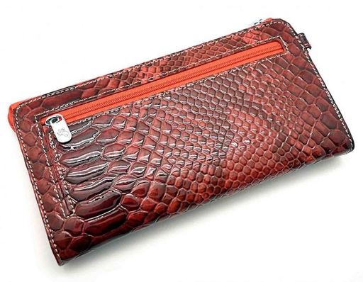 Женский кожаный кошелек на молнии Sergio Valentini СВ 3166-070 фото 2