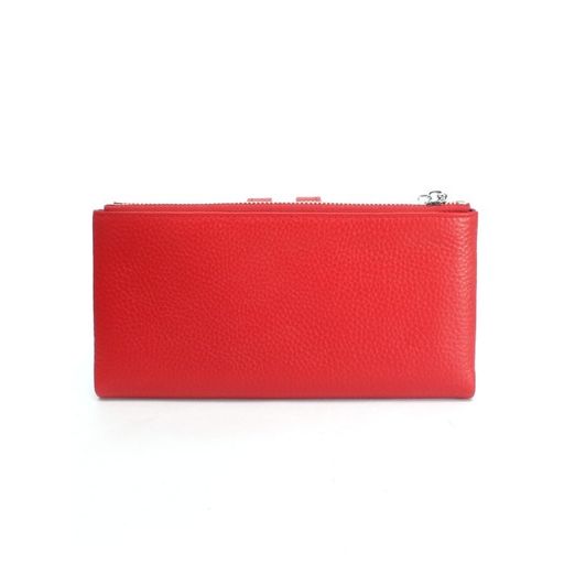 Кошелек женский натуральная кожа Cossroll-2202-9920B-1, 6отд, 13карм, красный SALE 248020