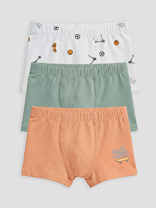 Bsk?l? Erkek ?ocuk Boxer 3l?