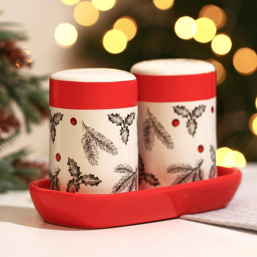 Набор для специй Рождественский, 12х6.5х7 см - Дорого внимание фото 2