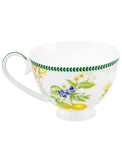 Чайн. пара 2 пр. 300 мл 12,5*9,5*7 см Лимоны на ножке, NEW BONE CHINA - Elan gallery фото 29