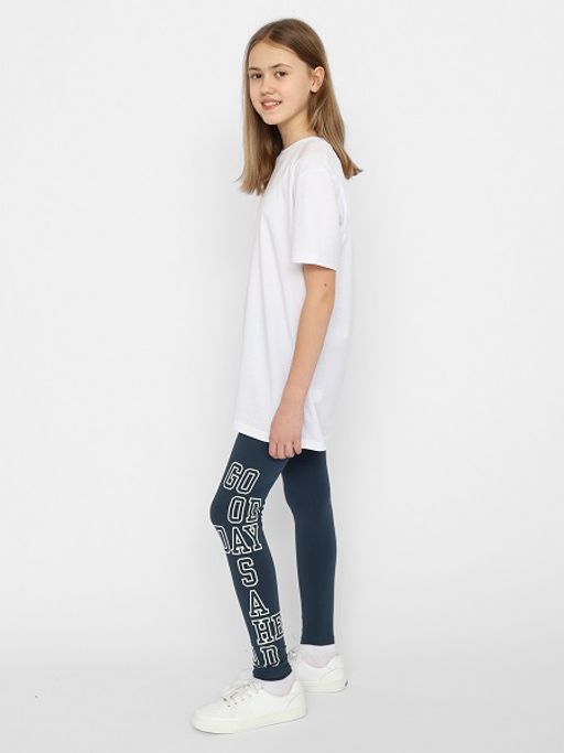 CRB wear/CSJG 70350-48-356 Брюки модель "легинсы" для девочки,темно-серый/Ex.Cherubino