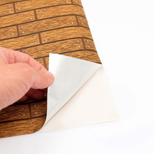 Плёнка самоклеящаяся TAKE IT EASY «Плитка коричневая», рулон, 0.45×2 м, цвет коричневый