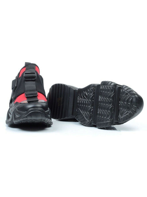 05-FDG103-3P BLACK Кроссовки женские (натуральная кожа, текстиль)