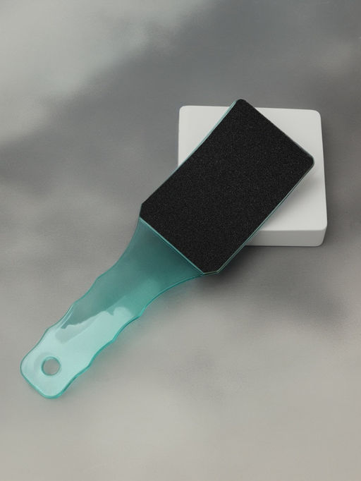 Цена за 2 шт. Пилка для пяток, эргономичная, наждачная, двусторонняя, 23 см, МИКС