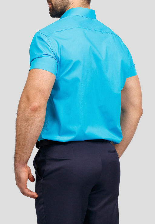 Сорочка мужская короткий рукав GREG 220/109/BRT/Z  фото 3