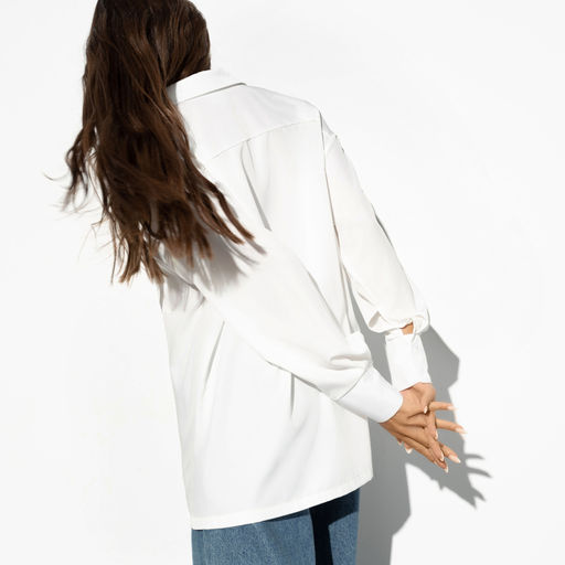 Рубашка Виртуозно и смело (вайт) - Charutti фото 5