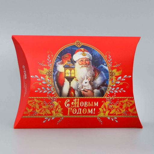 Цена за 5 шт. Коробка подарочная новогодняя складная «С Новым годом», 19×14×4 см