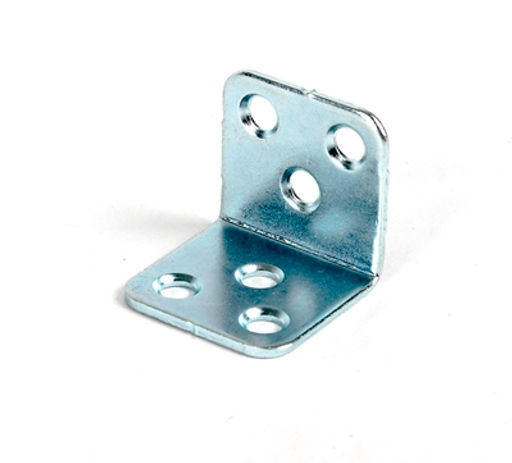 Угольник мебельный 30х30мм (цинк)