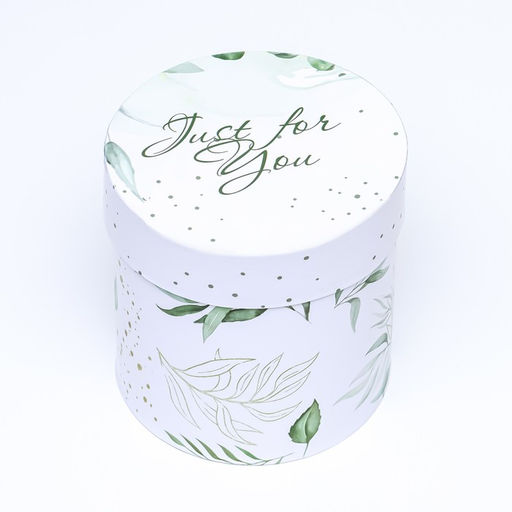 Набор круглых коробок 5 в 1 «Простая нежность», 19.5 × 19.5 - 14×14 см