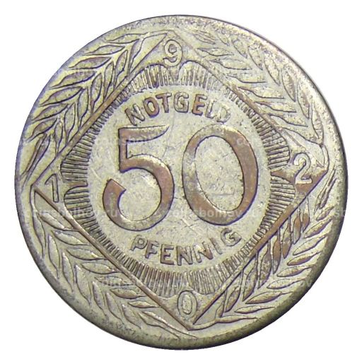50 пфеннигов 1920 года Германия  Нотгельд Охлигс