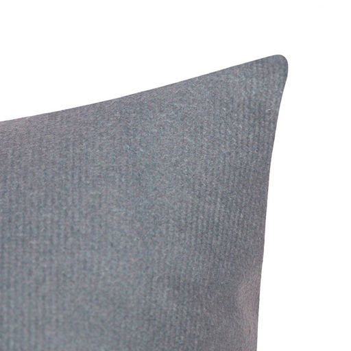 Подушка декоративная Этель Самолёт. 23 февраля, 40?40 см, велюр, серая