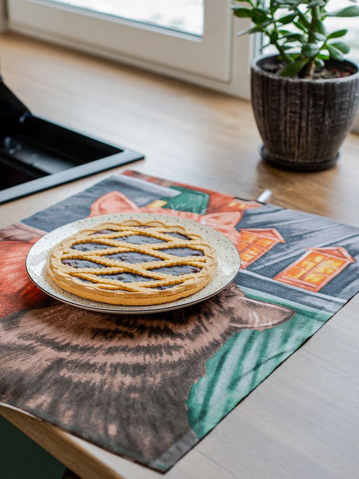 Комплект полотенец 48*60 см, 3 шт., рогожка (Котики) - Ивановотекстиль фото 5