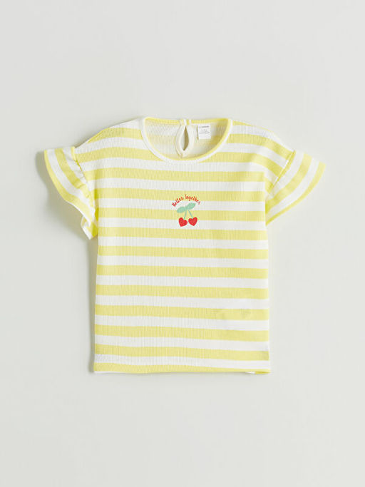 ?izgili K?z ?ocuk Bluz ve ?ort 2li