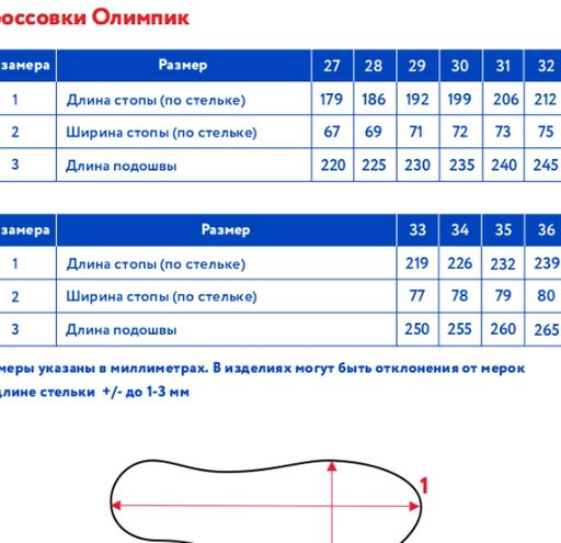 Кроссовки д/мал. Олимпик - Oldos фото 3