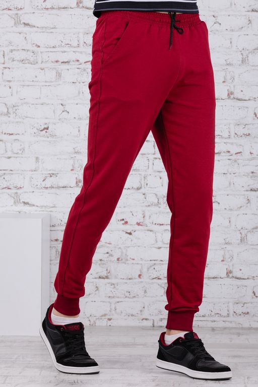 Брюки спортивные 
 3.MM053B-красный