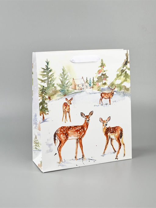 Набор пакетов «Новый год», 3 шт, 26 × 30 × 9 см