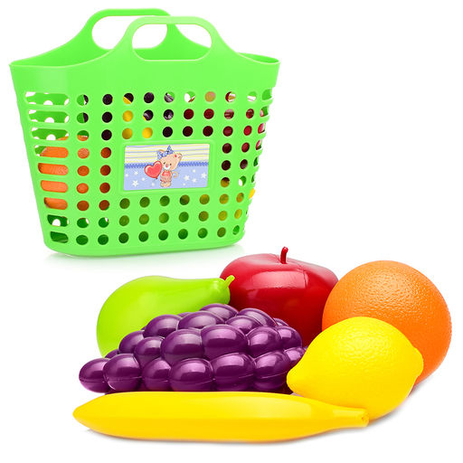 Игровой набор "Фруктовая корзинка" (7 предметов)