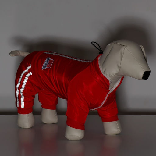 Комбинезон Спорт с светоотрожающими полосами, размер S (ДС 25, ОГ 35, ОШ 25см), красный - Simaland фото 11