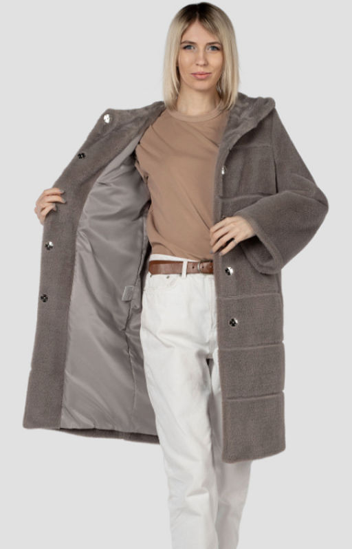 ПАЛЬТО ЖЕНСКОЕ УТЕПЛЕННОЕ - El podio фото 6