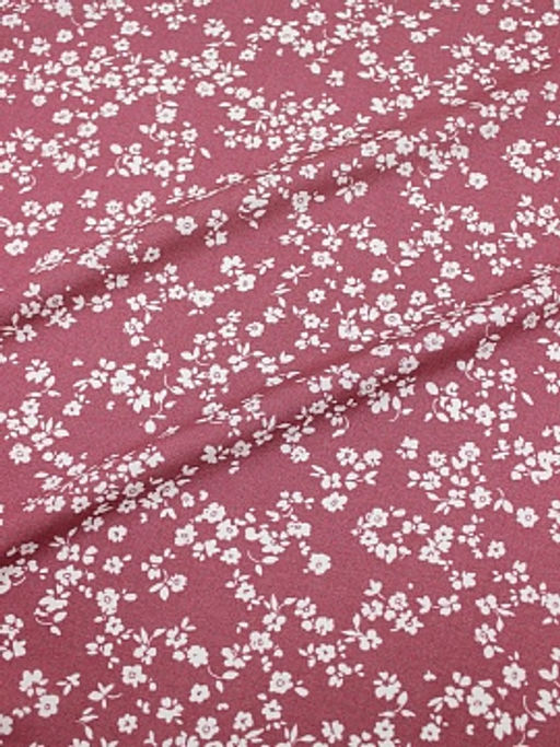 Штапель Цветочный вихрь цв.лилово-розовый, СОРТ2, ш.1.45м, вискоза-100%, 100гр/м.кв - Купава фото 9