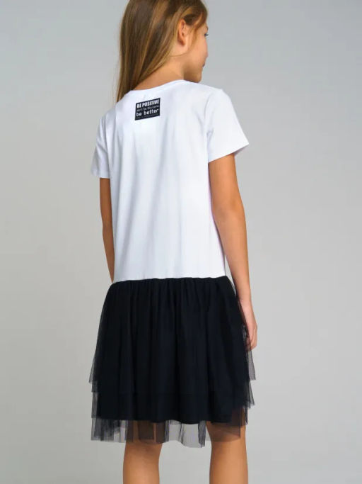 PlayToday / Платье трикотажное для девочек  фото 3