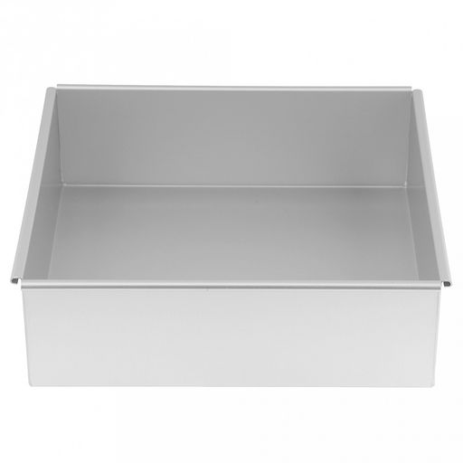 Форма для выпечки алюминиевая "Мастер" 25,4х25,4х8см, s1,2мм, загнутый край, в коробке (Китай)