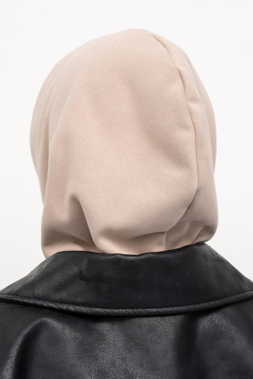 Капор Футер 3-ех нитка начес черный - Solo mio фото 27