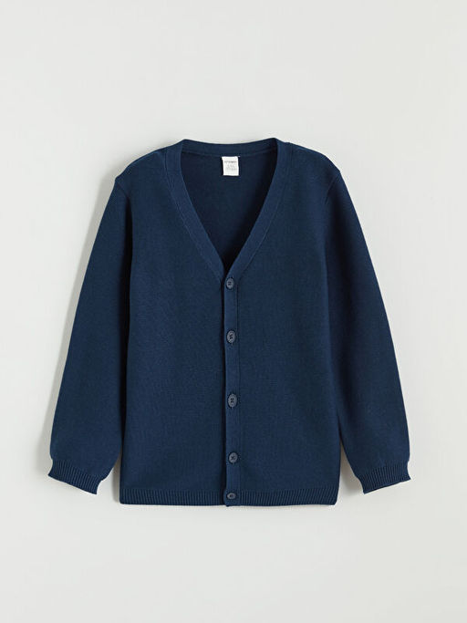 V Yaka Erkek ?ocuk Triko H?rka