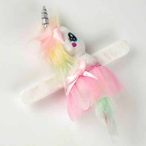 Мягкая игрушка Обнимашка-Единорог, браслет - POMPOSHKI фото 5