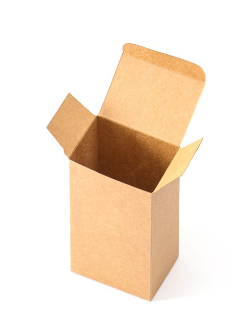 Цена за 5 шт. Коробка складная крафт, упаковка, 7.5×5.5×13.5 см