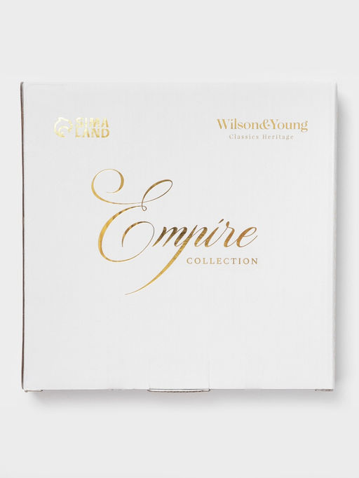 Тарелка WY Empire, d=21 см, фарфор, белая