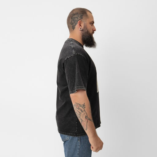 Футболка мужская MIST «Пивко» из вареного хлопка, черный, р-р M