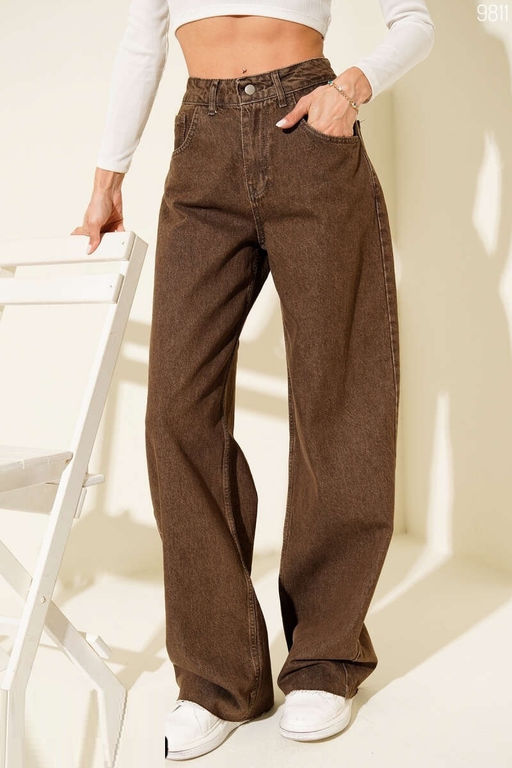 Джинсы багги