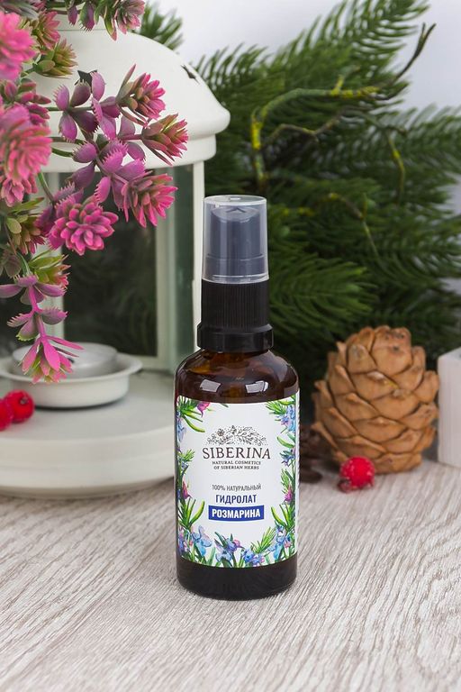 Гидролат розмарина - Siberina фото 3