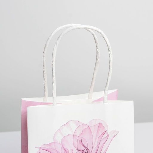 Пакет подарочный крафтовый, упаковка, «8 марта», 12 х 21 х 9 см