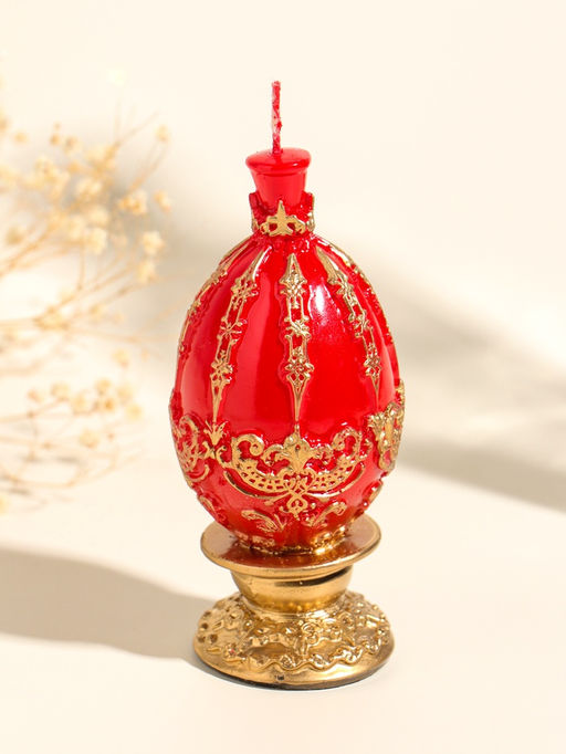 Свеча декоративная Пасхальное яйцо с орнаментом, 5.5?12 см, 105 г - Simaland фото 3