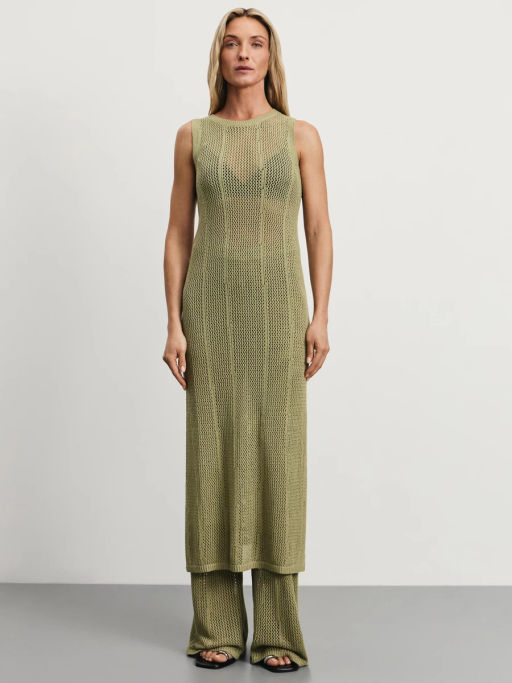 Длинная вязаная туника / Zarina  фото 3