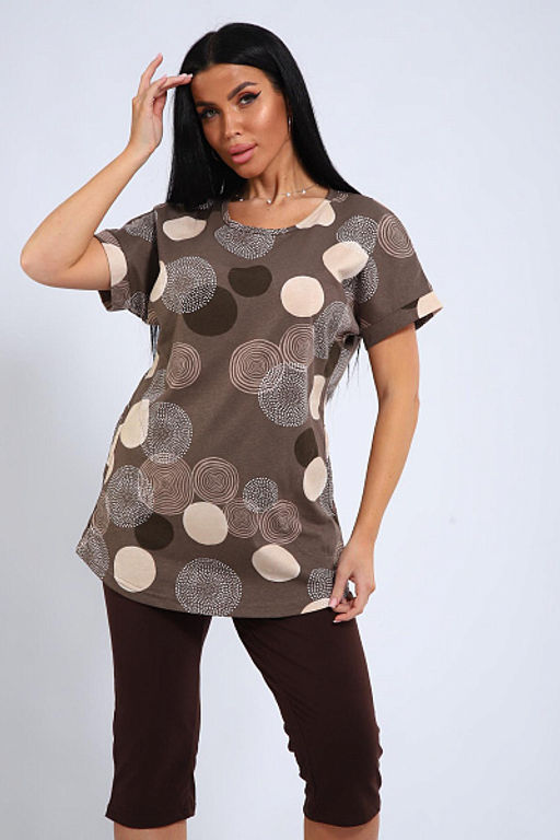 Костюм женский, повседневный с бриджами (01050) - Плиона фото 54