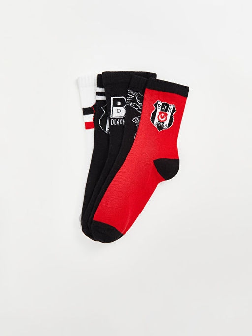 Be?ikta? Desenli Erkek ?ocuk Soket ?orap 5li