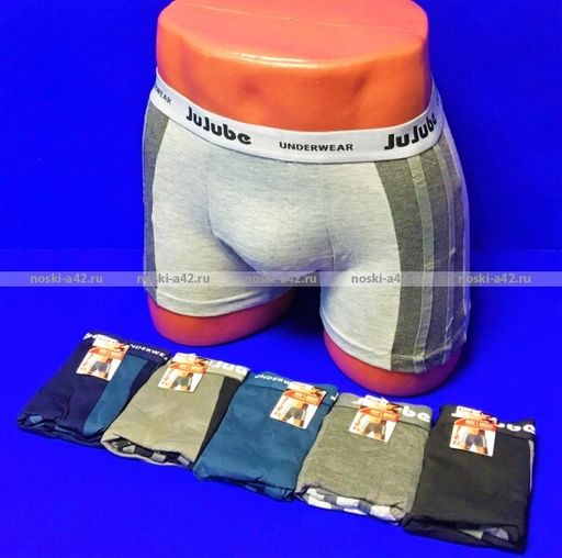 Цена за 8 шт. Трусы мужские боксеры JUJUBE арт. К 309 (К 302) XL (44-46) + 2XL (46-48) + 3XL (48-50) + 4XL (50-52) - For you фото 8