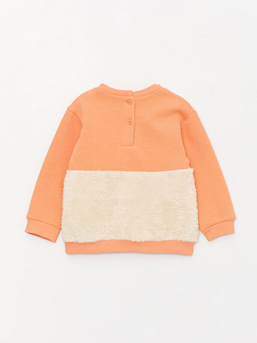 Bisiklet Yaka K?z Bebek Sweatshirt ve E?ofman Alt 2li - Waikiki фото 3